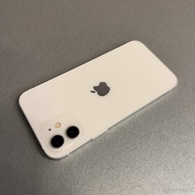 iPhone 12 128GB bílý, pěkný stav, 12 měsíců záruka - 2