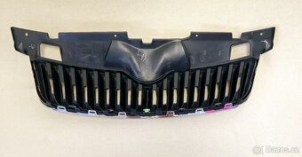 Maska / mřížka chladiče FABIA 2 / II + ROOMSTER s chromem - 2