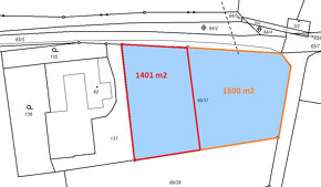 Střeziměřice - stavební pozemek 1500 m2 - 2