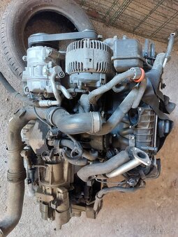 motor 103kw tdi bkp kompletní passat b6 + převodovka 4motion - 2
