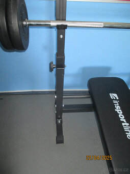 posilovací stroj -bench press + čínky - 2