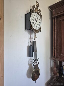 Hodiny ve stylu Comtoise - funkční - 2