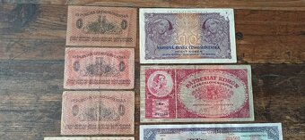 Bankovky a státovky 1919-1945, ČSR. Protektorát. - 2