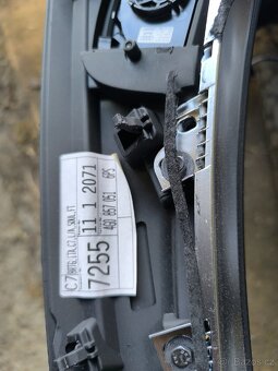 Panel přístrojové desky Audi A6 C7 4G0857051 - 2