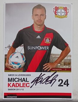 MICHAL KADLEC a VÁCLAV KADLEC - prodám 2 podepsané fotky. - 2