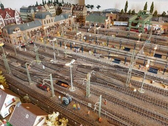 Modelová železnice Märklin H0, kompletní analogová konstrukc - 2
