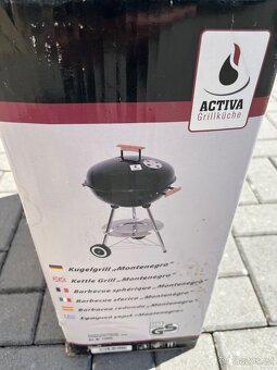 Nový gril německé značky na dřevěné úhly - 2