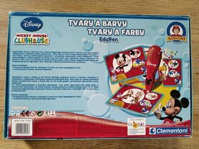 Elektronická hra Tvary a barvy Mickeyho klubík - 2