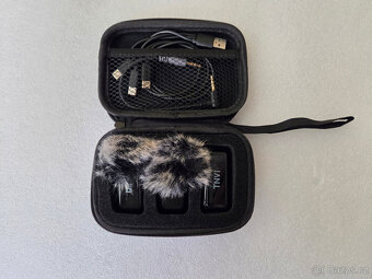 Bezdrátové klopové mikrofony TNVI V3 (2TX+1RX) - 2