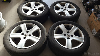 Original letní ALU kola 16" 4x108 ET31 Peugeot 307, 307SW - 2