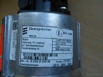 Vodní čerpadlo EBERSPACHER FLOWTRONIC 6000SC - zachovalé - 2
