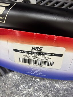 Laděný výfuk HGS KTM SX 65 2025 - 2