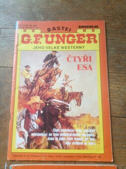 Stare westernove sesity G.F. UNGER jeho velke westerny - 2