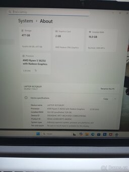 Nový notebook Lenovo IdeaPad 1. 15ALCT - 2