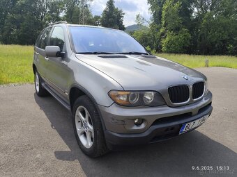 BMW X5 BENZÍN, TAŽNÉ, KOŽENÝ SEDAČKY, HEZKÝ STAV - 2