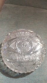 Broušená mísa, průměr 21 cm - 2