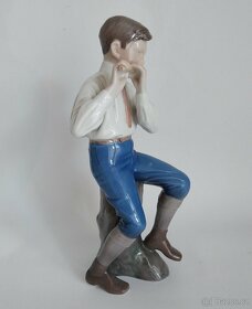 Velká porcelánová figura Kodaň - 2