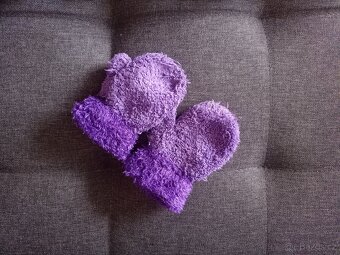 Dívčí čepice a rukavice - 2