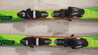 Dětské lyže 120cm Elan RC Race QS se stavitelným vázání. - 2
