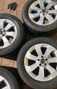Disky, kola + zimní gumy, pneu, Mercedes, R18 - 2