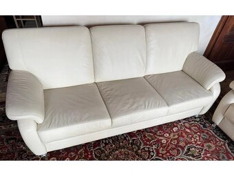 Moderní kožená sedací souprava 3+2, 3338 - 2