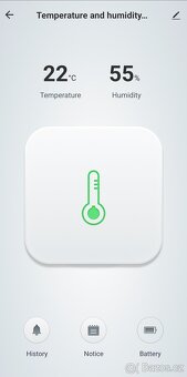Smart home Zigbee teploměr, vlhkoměr - 2
