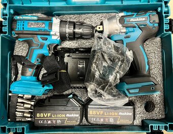 AKU rázový utahovák + vrtací šroubovák - 2