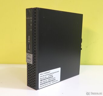 DELL OPTIPLEX 7050 MICRO /i5-7400/16GB/SSD256GB/WIN11/ZÁRUKA - 2
