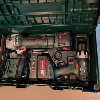 Metabo set aku úhlová bruska+aku vrtačka 685038000 - 2