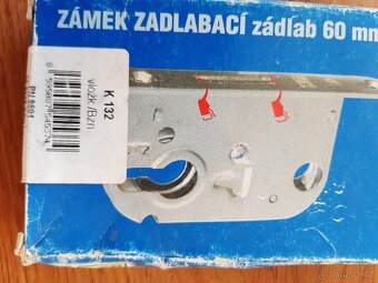 Zadlabací zámek HOBES K 132 - 2