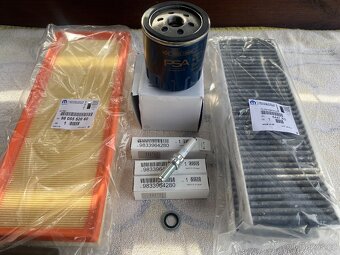 FILTRY + MOTORÝ OLEJ 1.2 PURETECH - 2