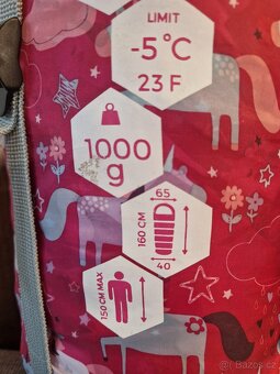 Dětský spacák - max 150 cm - 2