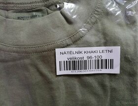 Prodám nový nátělník letní AČR - krátký rukáv - 2