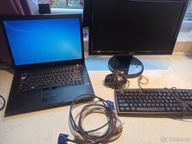 Notebook dell + monitor, klávesnice a myš - 2