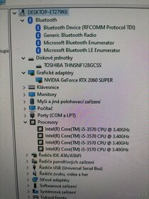 Herni PC, i5-3570 3,4GHz, RAM 16GB, NVIDIA RTX2060 super 8GB - 2