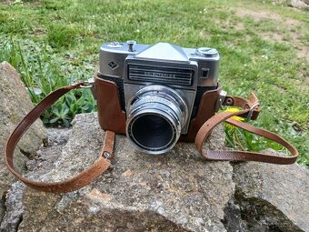 3x Starší fotoaparát Beirette K100, Praktica FX3, Agfa - 2