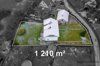 Prodej prostorného rodinného domu v Ženklavě – zahrada, gará - 2