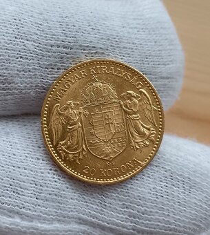 Zlatá RU 20koruna 1912 KB Vzácnější ročník - 2
