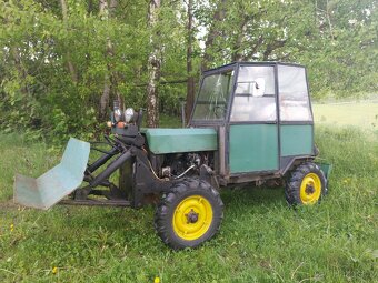 Malotraktor 4x4 navijak manipulacni radlice samohyb - 2