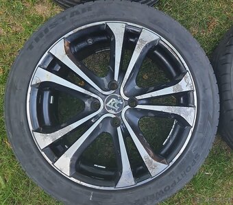 letní pneu 205/45 R16, 16" Alu kola Brock, 4x100 - 2