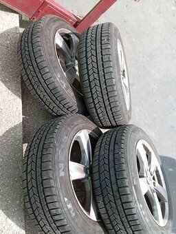 Alu disky +zimní pneu 215/60 17' - 2