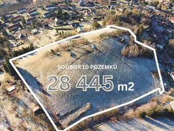 Exkluzivní rozlehlé pozemky s výhledem na Sněžku a Jestřebí - 2