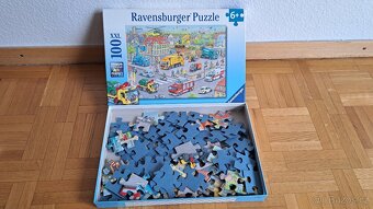 Puzzle Ravensburger 100 XXL - dopravní prostředky - 2