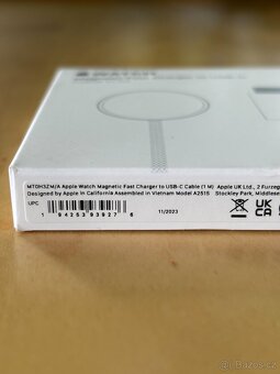 Originální rychlonabíjecí USB-C kabel k Apple Watch (1m) - 2