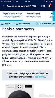 Pračka se sušičkou LG - 2