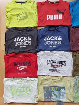 Sada triček s krátkým rukávem, 18ks, 146-152 - 2