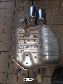 Audi A4 B8 2.0 tdi sedan výfuk - 2