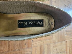 Nové kožené sandálky, lodičky vel.40,41, lodičky vel 40 - 2