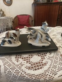 Porcelánové sošky psů - 2
