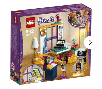 Lego Friends 41341 Andrea a její pokojíček. - 2